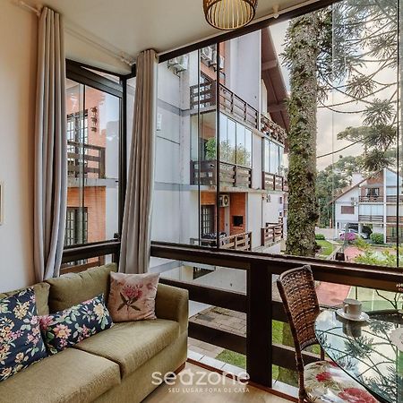Apto Duplex C/ Lareira 100M Do Lago Negro Rln204 Γκραμάντο Εξωτερικό φωτογραφία
