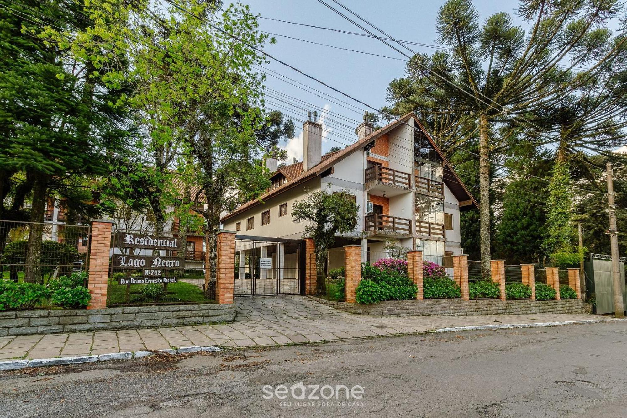 Apto Duplex C/ Lareira 100M Do Lago Negro Rln204 Γκραμάντο Εξωτερικό φωτογραφία