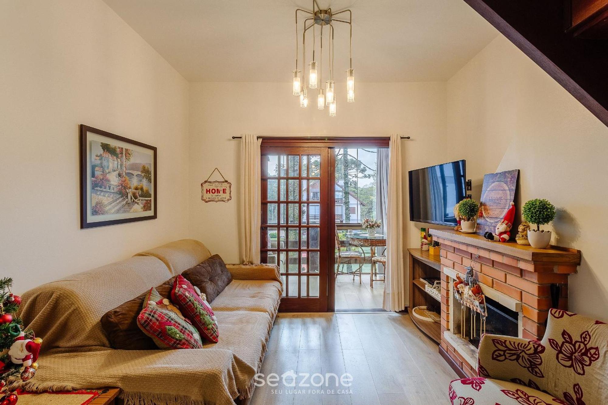 Apto Duplex C/ Lareira 100M Do Lago Negro Rln204 Γκραμάντο Εξωτερικό φωτογραφία