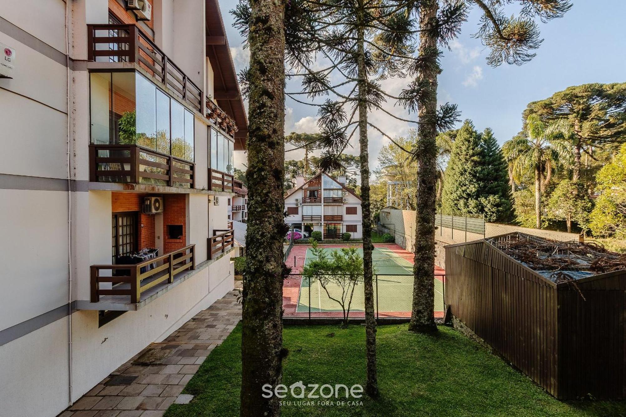 Apto Duplex C/ Lareira 100M Do Lago Negro Rln204 Γκραμάντο Εξωτερικό φωτογραφία