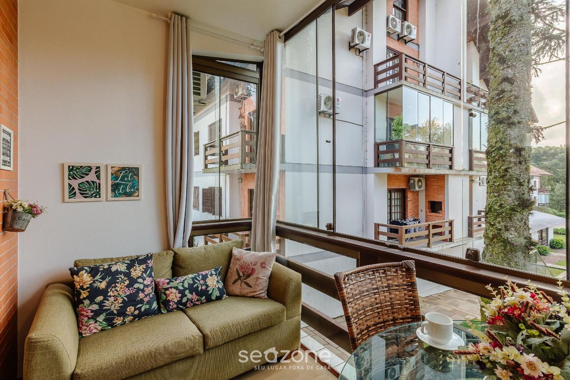 Apto Duplex C/ Lareira 100M Do Lago Negro Rln204 Γκραμάντο Εξωτερικό φωτογραφία